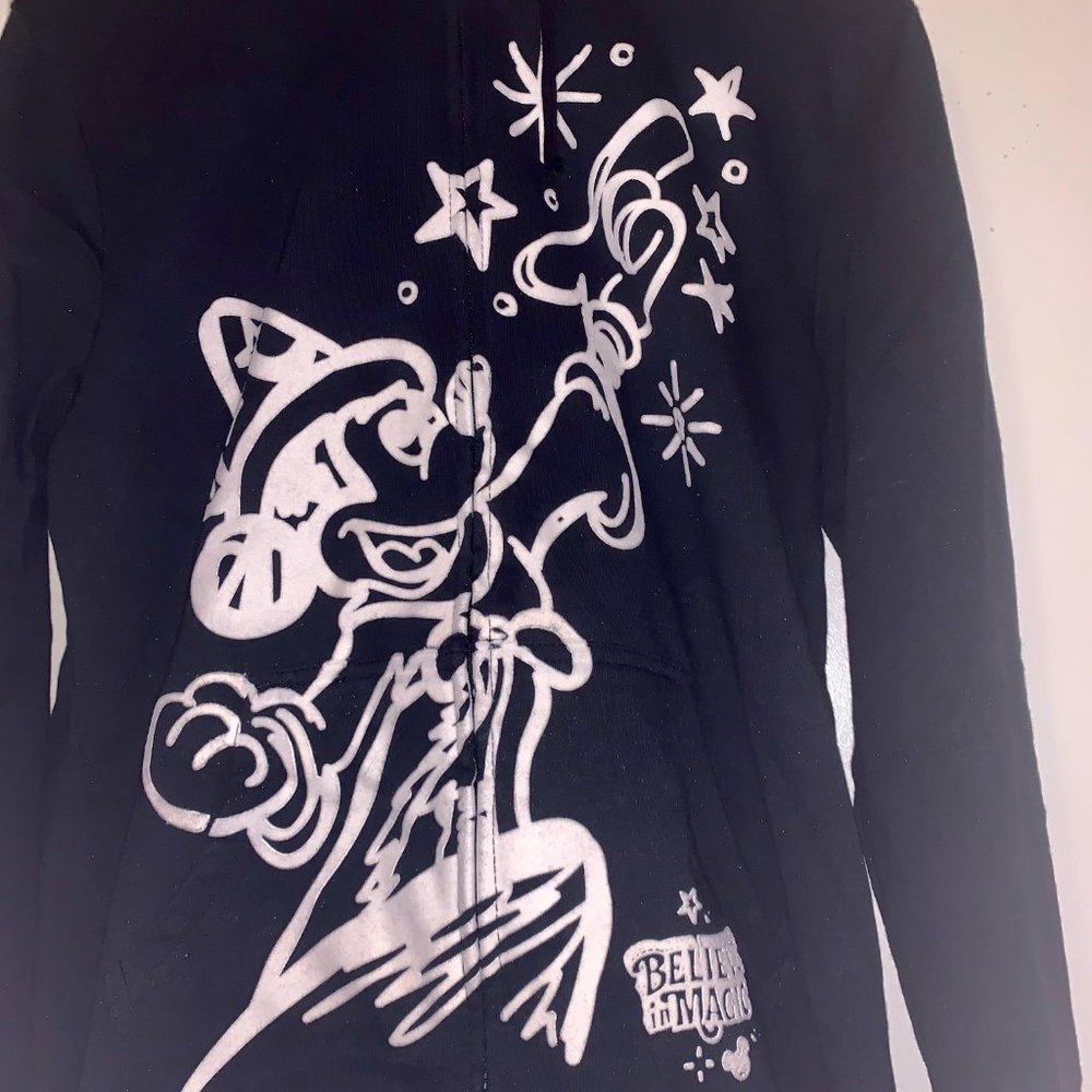 Disney Parks black Mickey Mouse Hoodie XL - Picture 2 of 6
